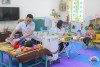Khám sức khỏe cộng đồng cho học sinh Trường Mầm non xã Đô Lương, huyện Đông Hưng