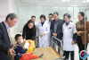 Đ/c Nguyễn Thị Lĩnh, Tỉnh ủy viên, Phó Chủ tịch UBND tỉnh Thái Bình thăm, tặng quà bệnh nhân nhi nhân dịp Tết Nguyên Đán Canh Tý năm 2020