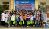 Khám tư vấn, cấp thuốc miễn phí cho trẻ em xã Phú Châu, huyện Đông Hưng