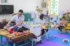 Khám sức khỏe cộng đồng cho học sinh Trường Mầm non xã Đô Lương, huyện Đông Hưng