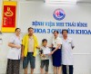 Trao kinh phí hỗ trợ cho bệnh nhi có hoàn cảnh khó khăn 