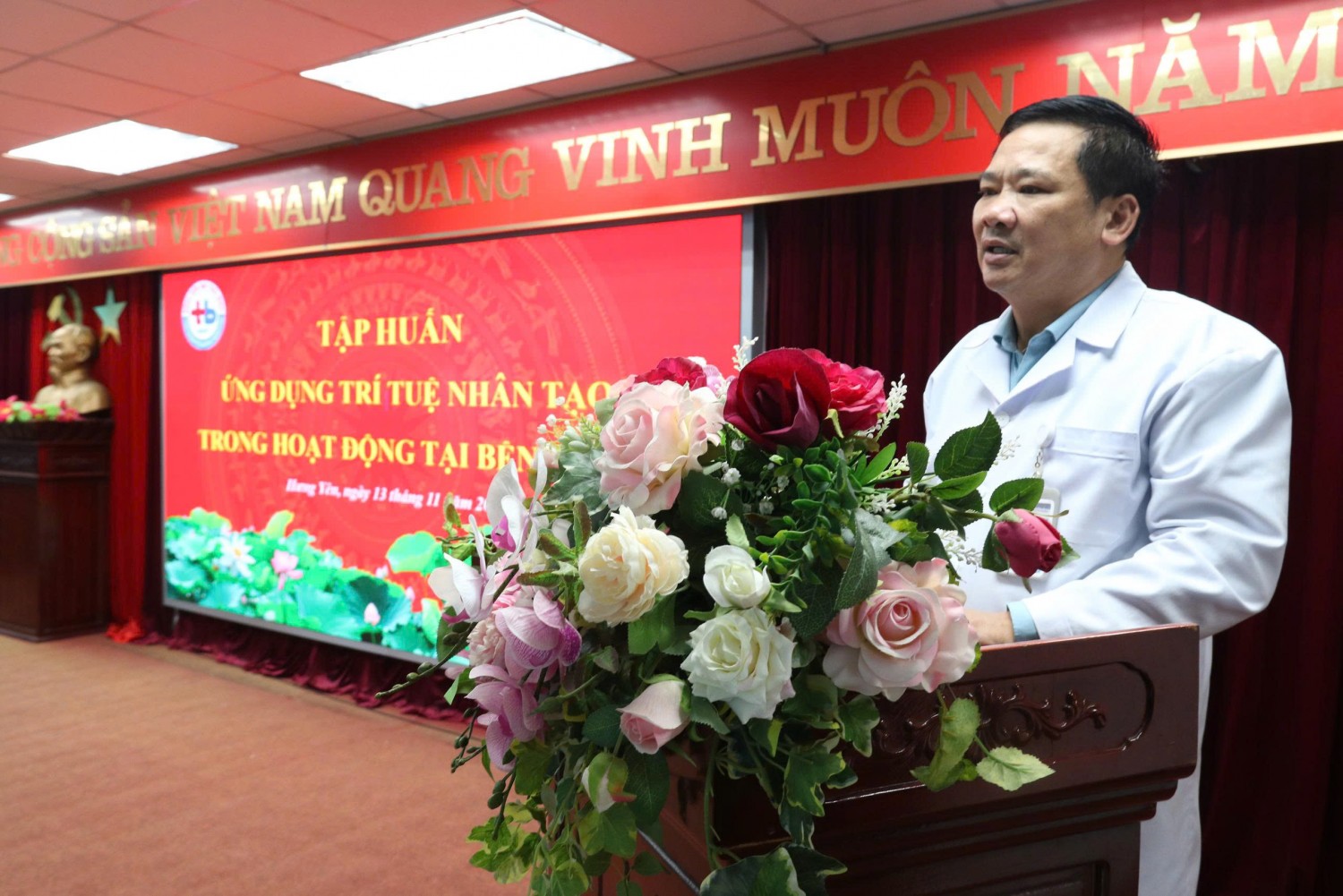 Tập huấn ứng dụng trí tuệ nhân tạo trong hoạt động tại bệnh viện