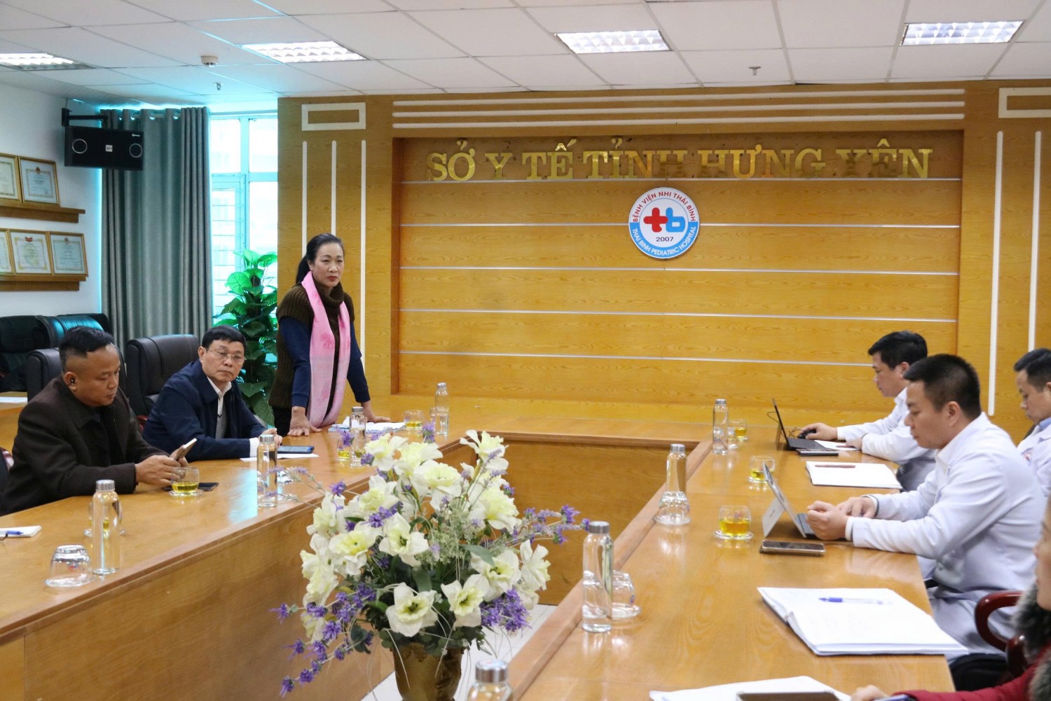 PGS, TS Phạm Thanh Bình – Chủ tịch Hiệp hội phát biểu trao đổi tại buổi làm việc