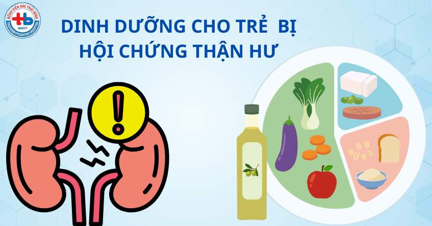 Dinh dưỡng cho trẻ bị hội chứng thận hư