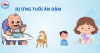 Dị ứng ở tuổi ăn dặm (ăn sam) ở trẻ nhỏ