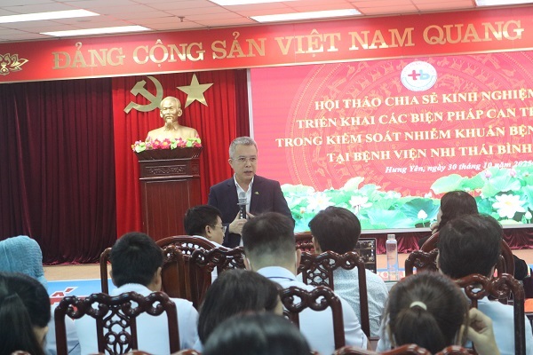 Hội thảo chia sẻ kinh nghiệm kiểm soát nhiễm khuẩn trong Bệnh viện