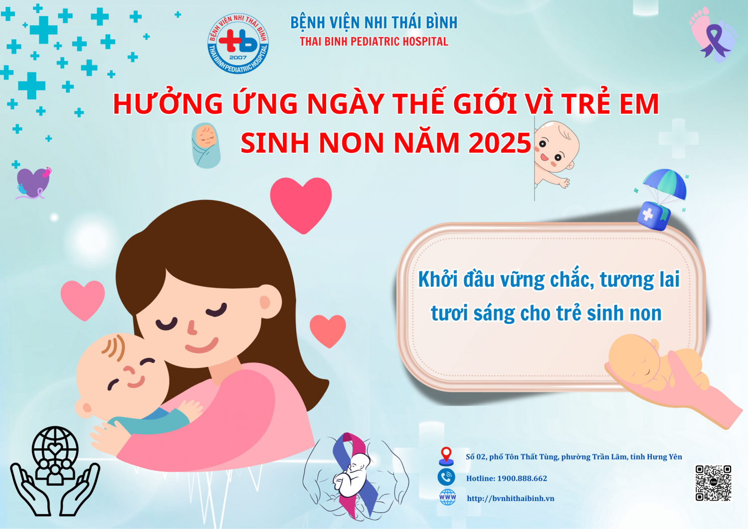 ngày thế giới vì trẻ sinh non 2025
